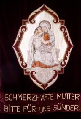 Fahne der Schmerzhaften Mutter Gottes